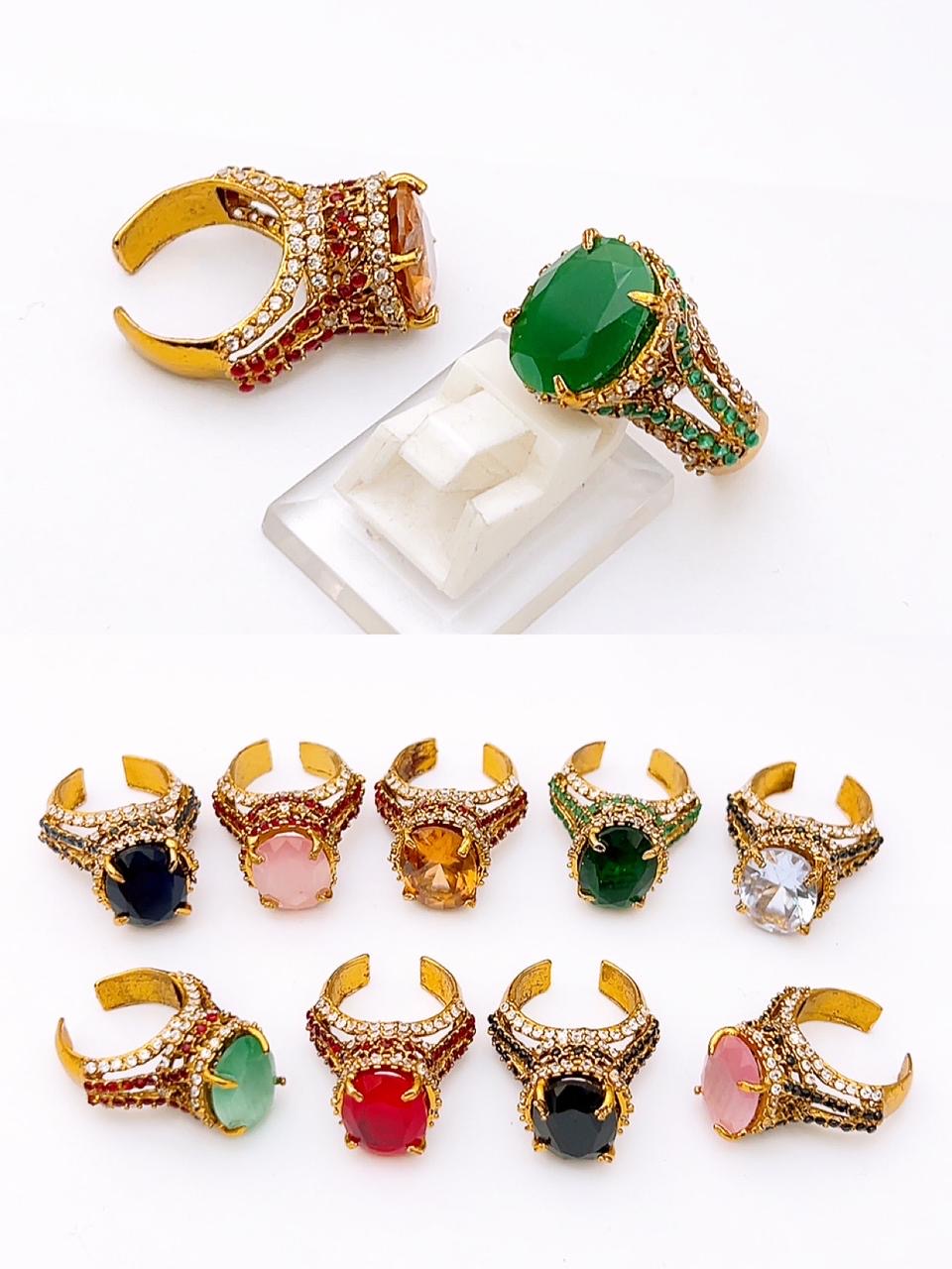 Turkish free size ring