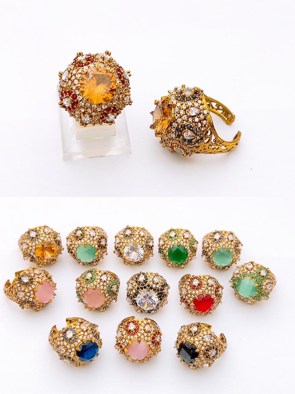 Turkish free size ring
