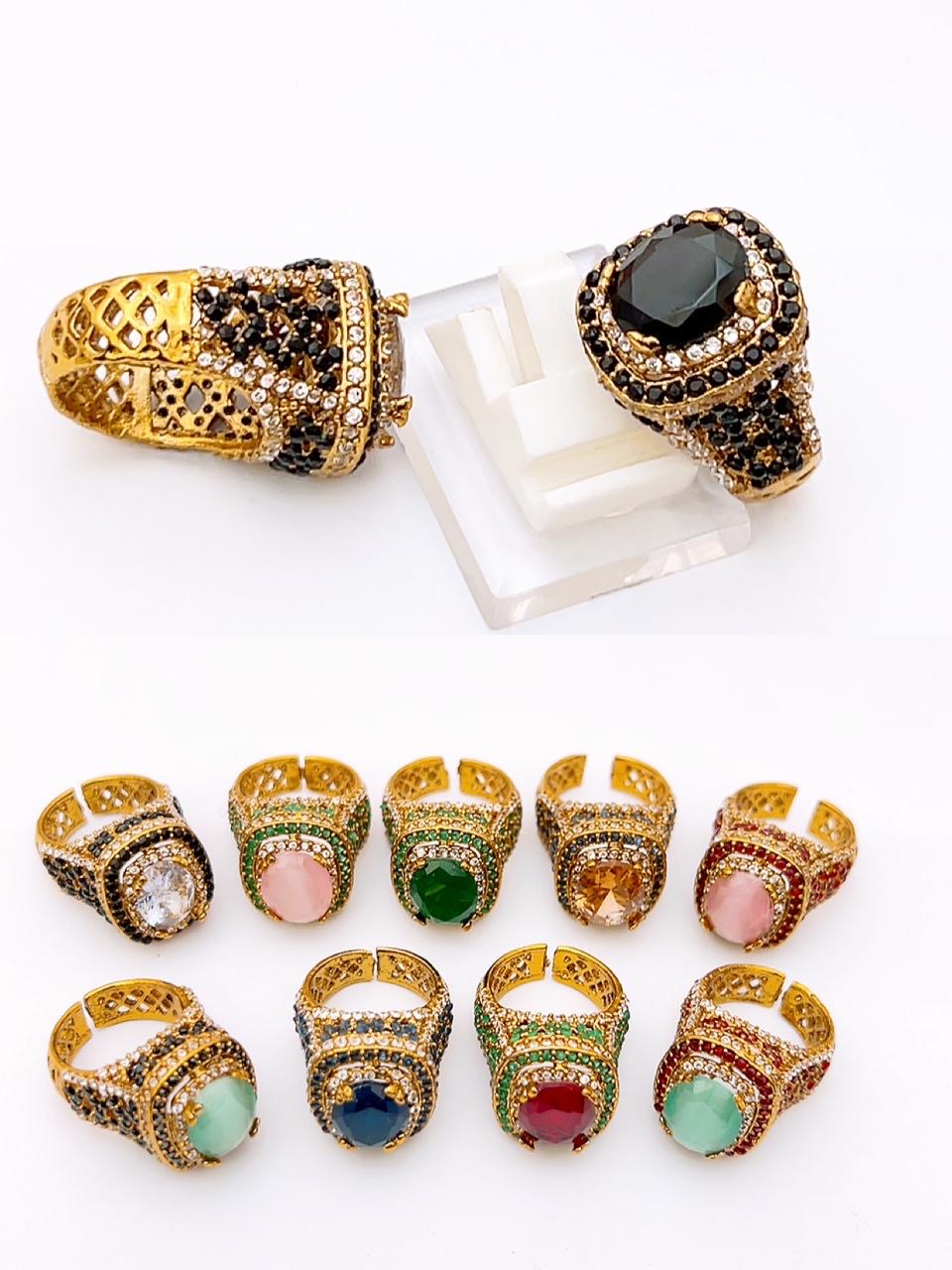 Turkish free size ring
