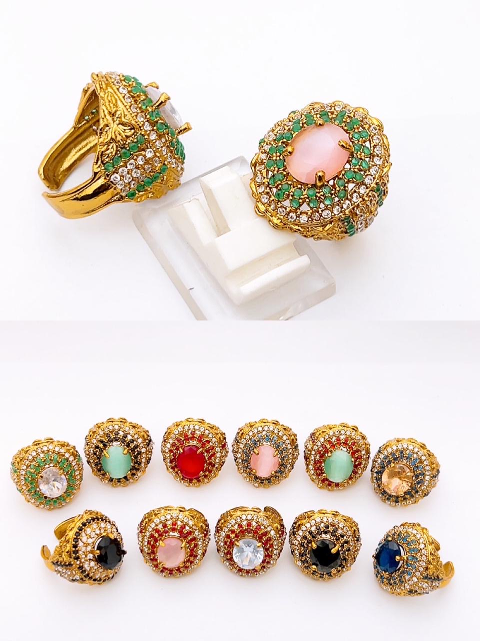 Turkish free size ring