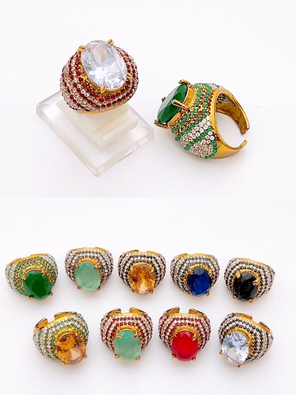 Turkish free size ring