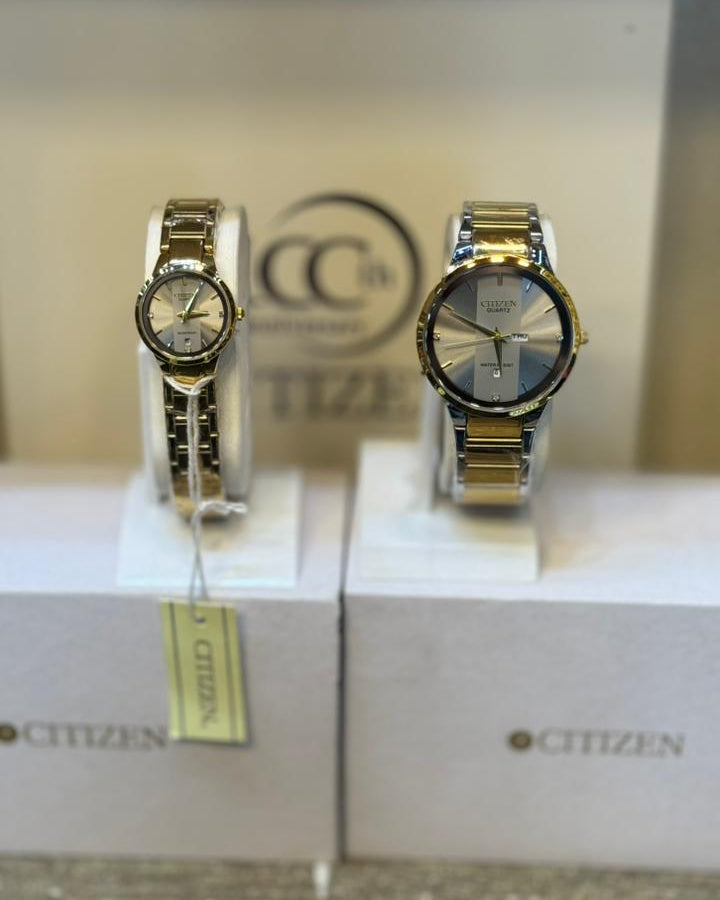 Citizen Couple Watch — Timeless Precision &amp; Style